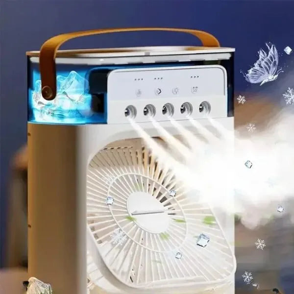 Ventilador com Umidificador de Ar Portátil + Brinde (Compre 1 leve 2)