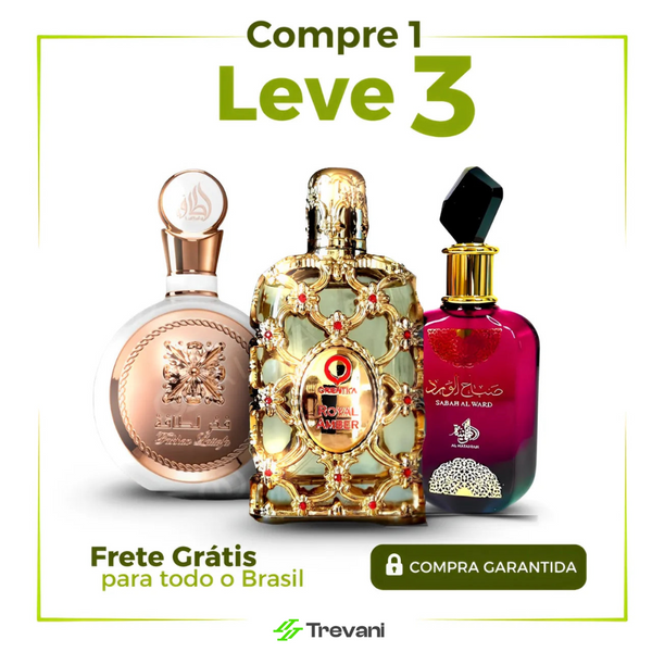 PROMOÇÃO COMPRE 1 LEVE 3 - Sabah Al Ward, Fakhar e Royal Amber - Queima de Estoque🔥  - 100ml Cada