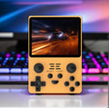 Portátil R36S - 30 Mil Jogos de 25 Consoles + BRINDE HOJE (Estojo de Armazenamento de Couro)
