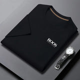 Camiseta Masculina Bordada Casual Verão