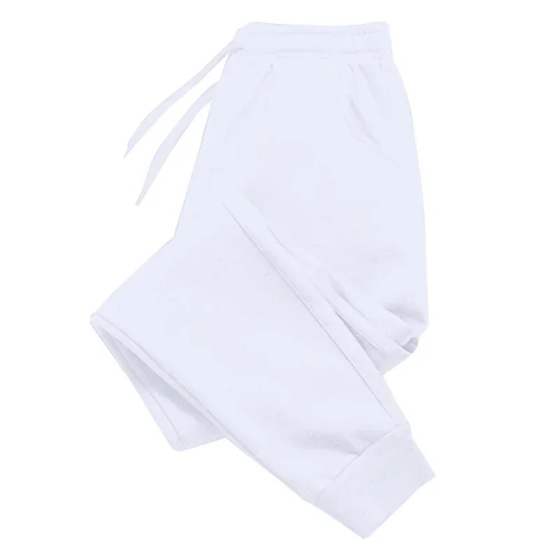2023 calças compridas das mulheres dos homens outono e inverno casual velo sweatpants calças esportivas macias calças de jogging S-4XL
