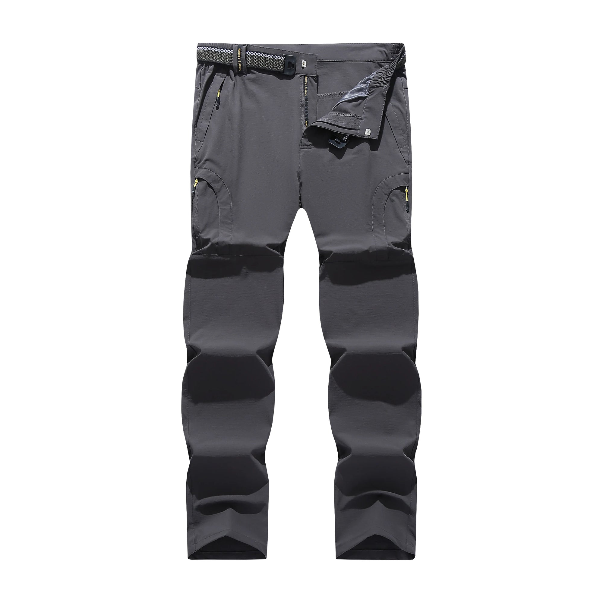 Calças elásticas de secagem rápida de quatro lados para montanhismo masculino calças ao ar livre, leves e finas para o verão feminino elástico respirável