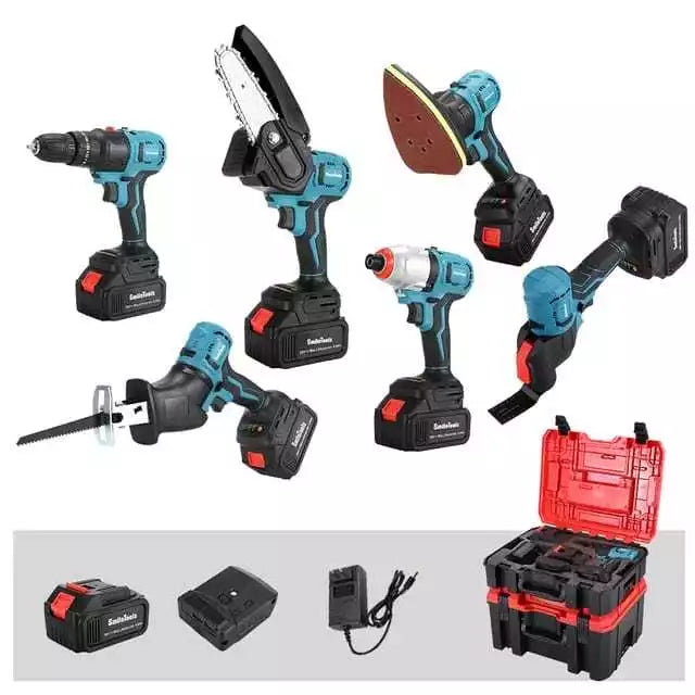 Kit Multi Ferramentas a Bateria - Bivolt 5 em 1