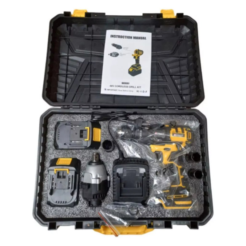 Kit Multi Ferramentas a Bateria - Bivolt 5 em 1